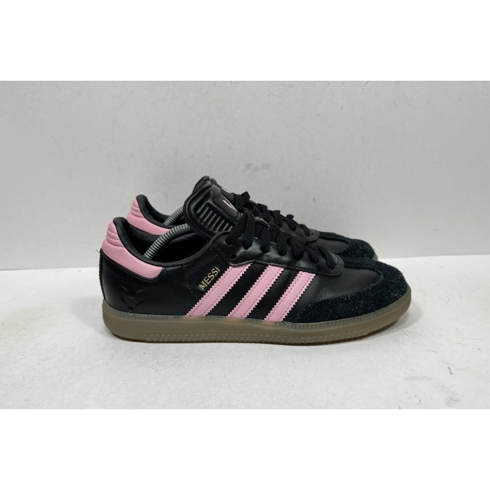 Adidas Samba X Messi Women's Size 6.5 Inter Miami CF Debossed Away Kit JP7845